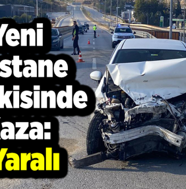 kaza 1 yaralı