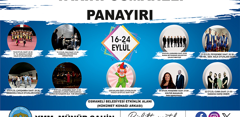 Tarihi Osmaneli Panayır Başladı
