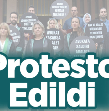 protesto edildi