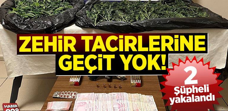 Bilecik ve İstanbul’da uyuşturucu operasyonunda 2 şüpheli yakalandı
