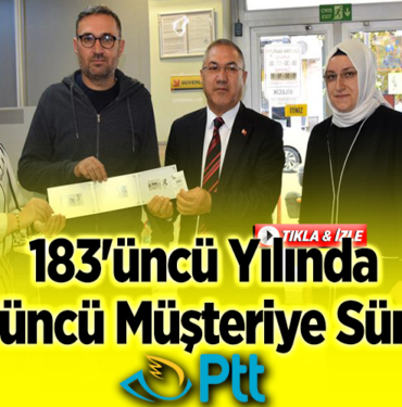 183'üncü Yılında 183'üncü müşteriye sürpriz