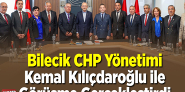 Bilecik CHP Yönetimi Kemal Kılıçdaroğlu ile Görüşme Gerçekleştirdi
