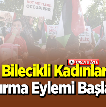 Bilecikli kadınlardan oturma eylemi başlattı!