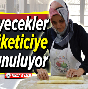 Bilecik'te KOOP-DES desteğiyle kurulan mutfakta hazırlanan yiyecekler tüketiciye sunuluyor