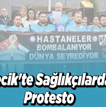 Bilecik'te sağlıkçılardan protesto