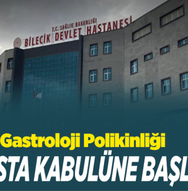 HASTA KABULÜNE BAŞLADI