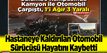 Hastaneye kaldırılan otomobil sürücüsü hayatını kaybetti
