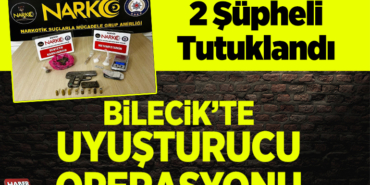 Uyuşturucu operasyonunda yakalanan 2 şüpheli tutuklandı