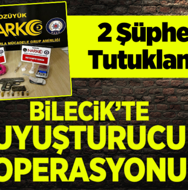 Uyuşturucu operasyonunda yakalanan 2 şüpheli tutuklandı