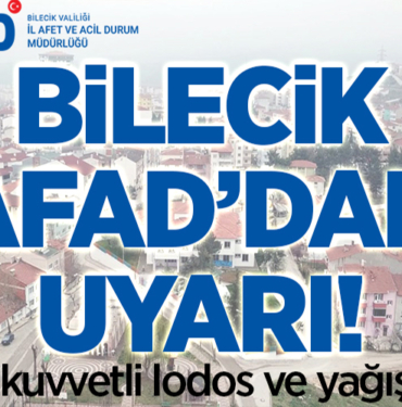 AFAD'dan Uyarı! Ekipler teyakkuz halinde