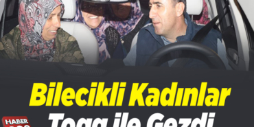 Bilecikli Kadınlar Togg ile Gezdi