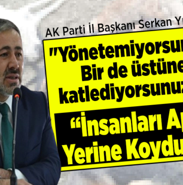 İnsanları aptal yerine koydunuz