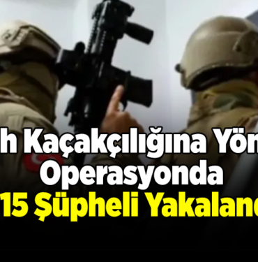 Silah kaçakçılığına yönelik operasyonda 715 şüpheli yakalandı