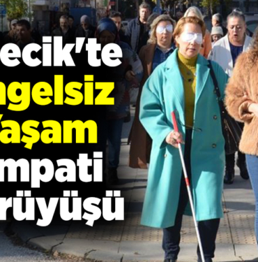 Bilecik'te Engelsiz Yaşam Empati Yürüyüşü