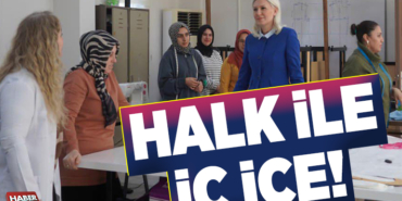 HALK İLE İÇ İÇE!