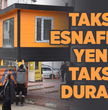 TAKSİ ESNAFINA YENİ TAKSİ DURAĞI