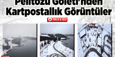 Pelitözü Göleti'nden kartpostallık görüntüler