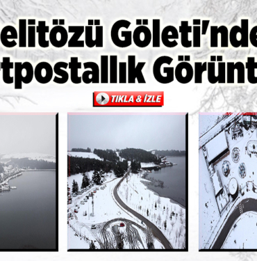 Pelitözü Göleti'nden kartpostallık görüntüler
