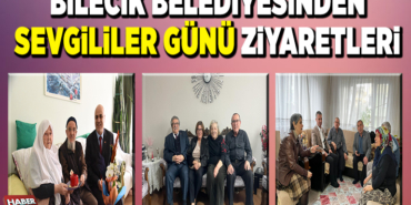 BAŞKAN KAYA VE YARDIMCILARINDAN SEVGİLİLER GÜNÜ ZİYARETLERİ