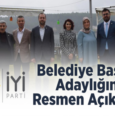Belediye Başkan Adaylığını Resmen Açıkladı!