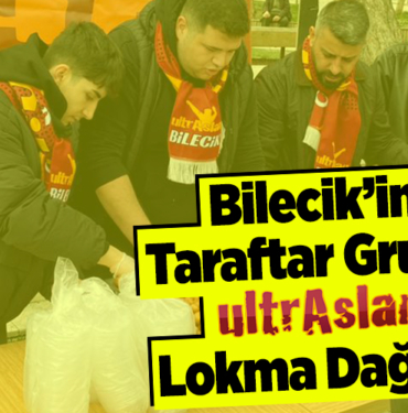 Bilecik’in Taraftar Grubu UltrAslan Lokma Dağıttı