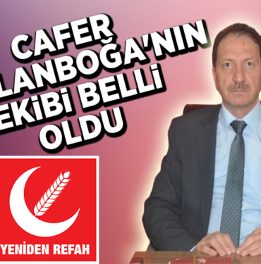 CAFER ARSLANBOĞA'NIN EKİBİ BELLİ OLDU