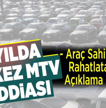Yılda 4 kez motorlu taşıtlar vergisi alınacak iddiası yalan çıktı