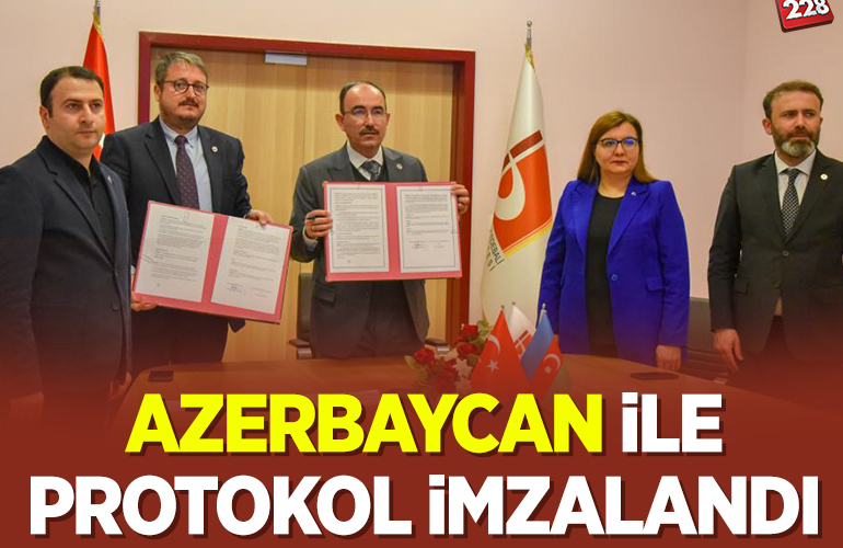 Bilecik Şeyh Edebali Üniversitesi ile Azerbaycan Devlet Ressamlık Akademisi arasında protokol imzalandı