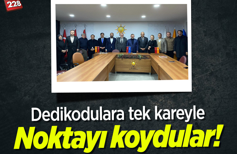 Dedikodulara tek kareyle noktayı koydular!