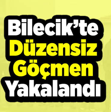 Düzensiz göçmen yakalandı