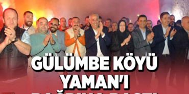 GÜLÜMBE YAMAN'I BAĞRINA BASTI