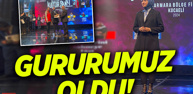 Gururumuz oldu!