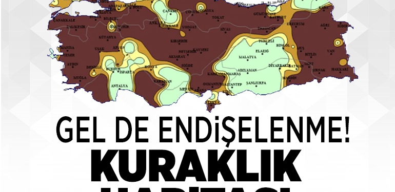 Harita alarm veriyor! Şubat 2024 çok kurak geçti