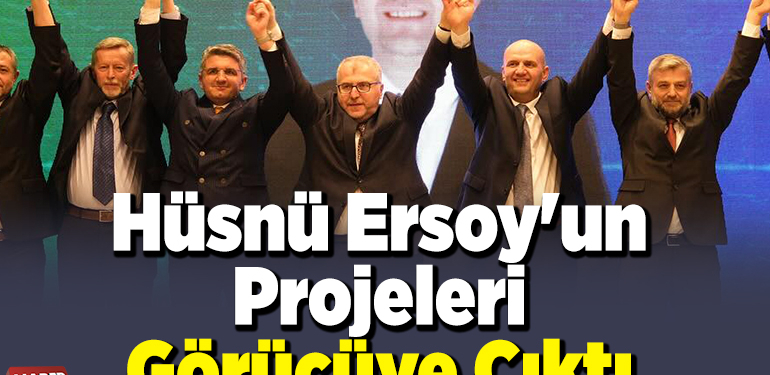 Hüsnü Ersoy’un Projeleri Görücüye Çıktı