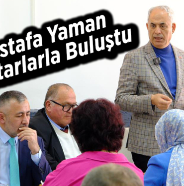 Mustafa Yaman muhtarlarla buluştu