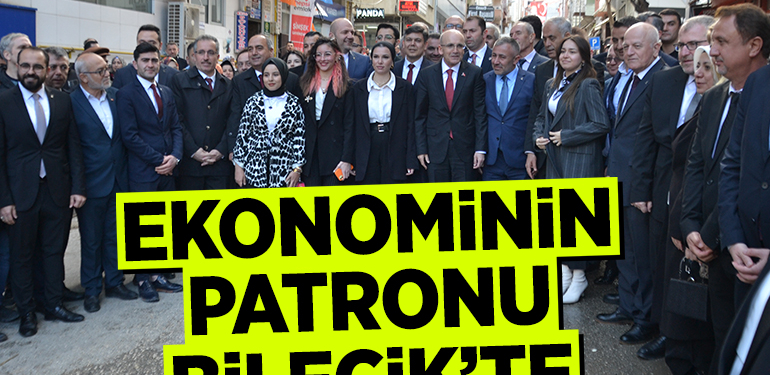 Hazine ve Maliye Bakanı Mehmet Şimşek Bilecik’te