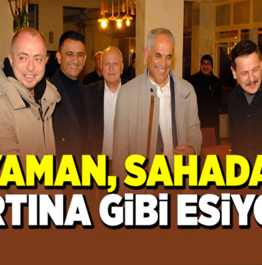 YAMAN, SAHADA FIRTINA GİBİ ESİYOR