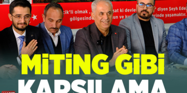 YAMAN’A MİTİNG GİBİ KARŞILAMA