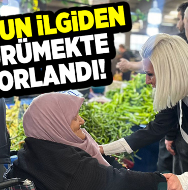 YOĞUN İLGİDEN YÜRÜMEKTE ZORLANDI!