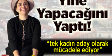 Yine yapacağını yaptı!
