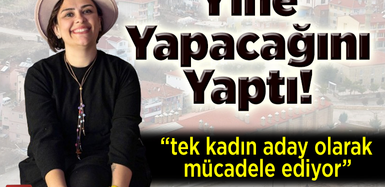 Yine yapacağını yaptı!