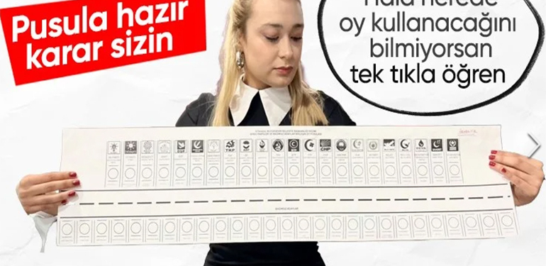 31 Mart yerel seçimlerinde nerede oy kullanacaksınız