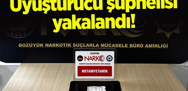 Uyuşturucu şüphelisi yakalandı