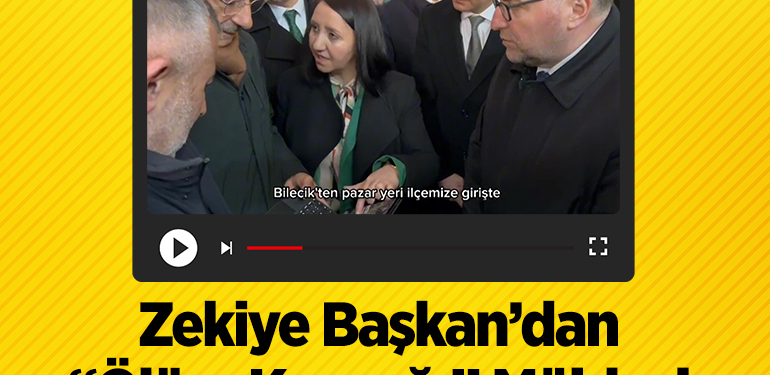 Zekiye Başkan’dan “Ölüm Kavşağı” Müjdesi