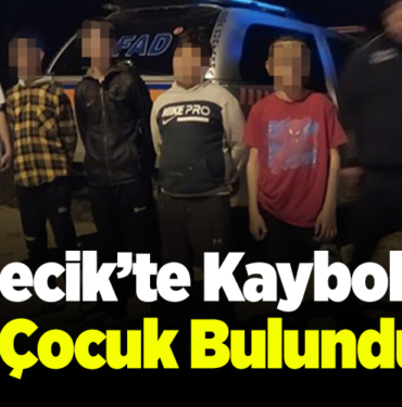 Bilecik’te Kaybolan 5 Çocuk Bulundu