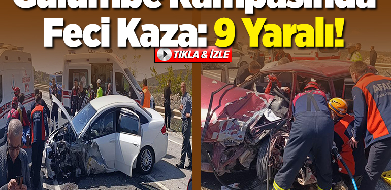 Gülümbe Rampasında Kaza 9 Yaralı!
