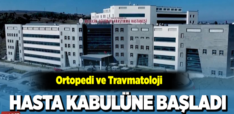 HASTA KABULÜNE BAŞLADI
