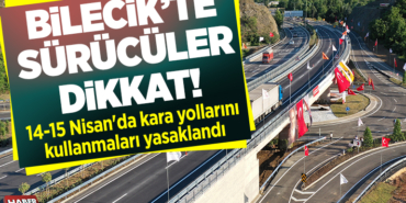 Sürücüler dikkat