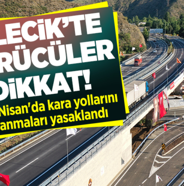 Sürücüler dikkat