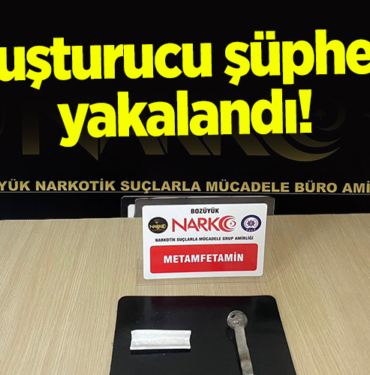 Uyuşturucu şüphelisi yakalandı